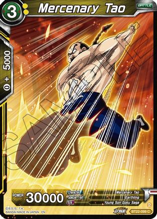 Mercenary Tao (BT22-099) - Critical Blow Foil