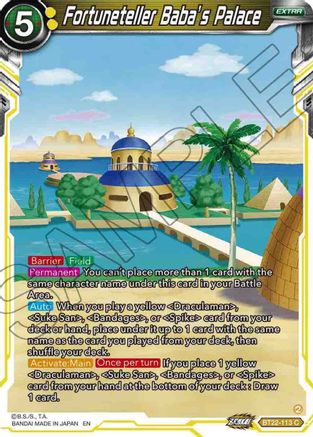 Fortuneteller Baba's Palace (BT22-113) - Critical Blow