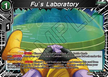 Fu's Laboratory (BT22-118) - Critical Blow Foil