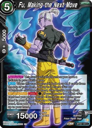 Fu, Making the Next Move (BT22-124) - Critical Blow Foil