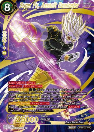 Super Fu, Assault Dominator (SPR) (BT22-123) - Critical Blow Foil
