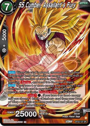 SS Cumber, Assailant's Fury (BT22-127) - Critical Blow Foil