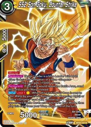 SS2 Son Goku, Counter Strike (BT22-107) - Critical Blow