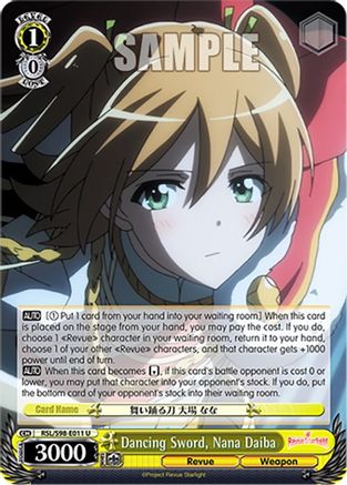 Dancing Sword, Nana Daiba (RSL/S98-E011 U) - Revue Starlight The Movie