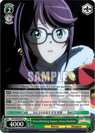 Overwhelming Impact, Junna Hoshimi (RSL/S98-E041 C) - Revue Starlight The Movie