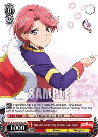 Path Adorned with Cherry Blossoms, Futaba Isurugi (RSL/S98-E047 RR) - Revue Starlight The Movie
