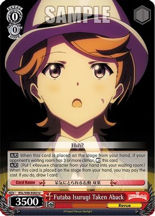 Futaba Isurugi Taken Aback (RSL/S98-E062 U) - Revue Starlight The Movie
