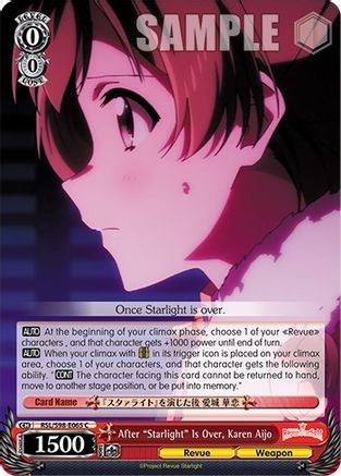 After "Starlight" Is Over, Karen Aijo (RSL/S98-E065 C) - Revue Starlight The Movie