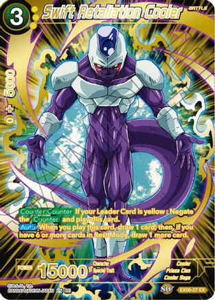 Swift Retaliation Cooler (Alternate Art) (EX06-27) - Expansion Deck Box Set 23 Premium Anniversary Box 2023 Foil