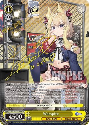 Warspite (SP) (Gold Signature) (AZL/S102-TE29SP SP) - Azur Lane