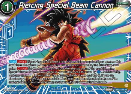 Piercing Special Beam Cannon (BT23-041) - Perfect Combination Foil