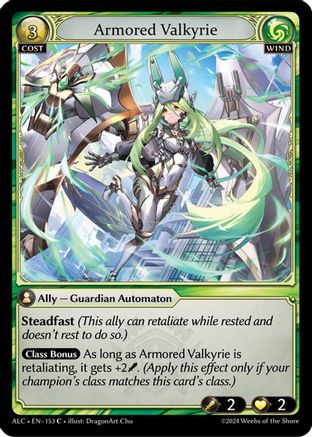 Armored Valkyrie (153) - Alchemical Revolution