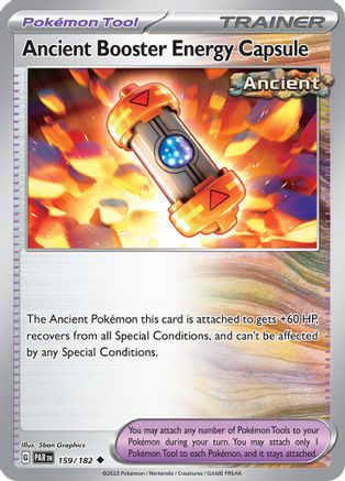 Ancient Booster Energy Capsule 159/182 SV04 Paradox Rift - Uncommon