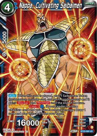 Nappa, Cultivating Saibaimen (BT23-065) - Perfect Combination