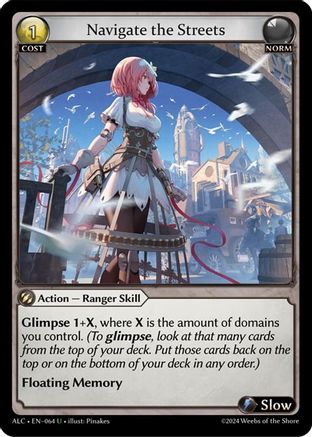 Navigate the Streets (064) - Alchemical Revolution Foil
