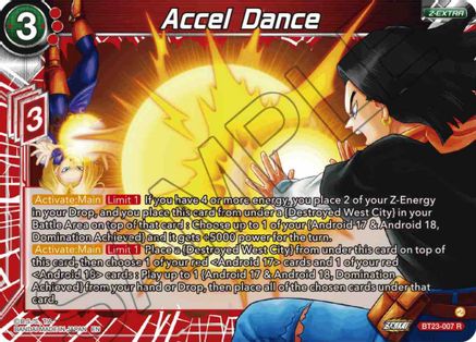 Accel Dance (BT23-007) - Perfect Combination Foil