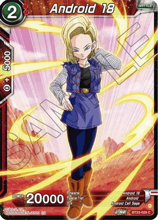 Android 18 (BT23-029) - Perfect Combination Foil