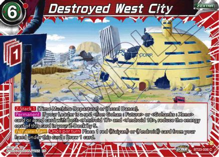 Destroyed West City (BT23-006) - Perfect Combination