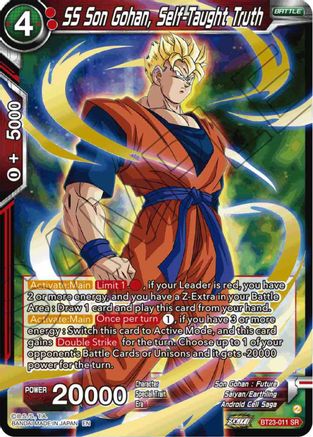 SS Son Gohan, Self-Taught Truth (BT23-011) - Perfect Combination Foil