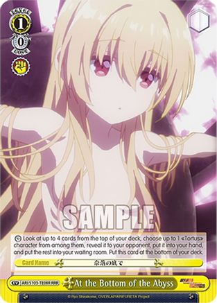 At the Bottom of the Abyss (RRR) (ARI/S103-TE08R RRR) - Arifureta: From Commonplace to World's Strongest