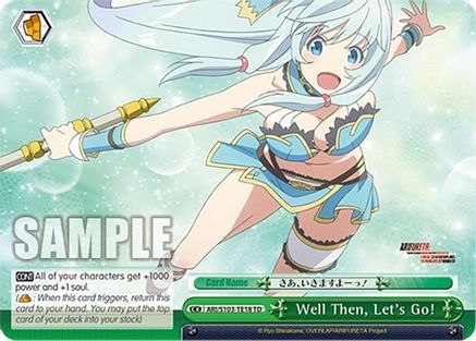 Well Then, Let's Go! (ARI/S103-TE18 TD) - Arifureta: From Commonplace to World's Strongest