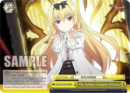 The Golden Vampire Princess (RRR) (ARI/S103-E017R RRR) - Arifureta: From Commonplace to World's Strongest
