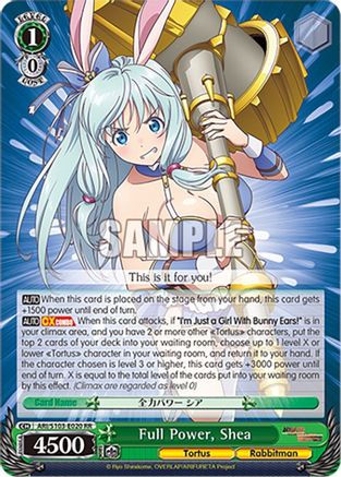 Full Power, Shea (ARI/S103-E020 RR) - Arifureta: From Commonplace to World's Strongest