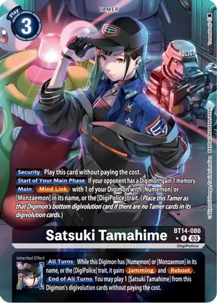 Satsuki Tamahime (Alternate Art) (BT14-086) - Blast Ace Foil