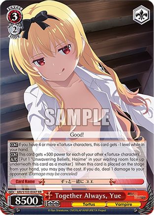 Together Always, Yue (ARI/S103-E047 RR) - Arifureta: From Commonplace to World's Strongest