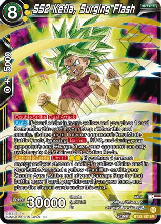 SS2 Kefla, Surging Flash (BT23-127) - Perfect Combination Foil