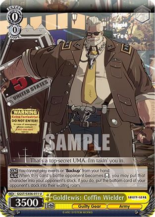Goldlewis: Coffin Wielder (GGST/SX06-011 U) - Guilty Gear -Strive-