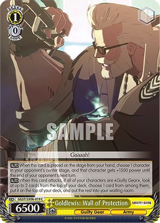 Goldlewis: Wall of Protection (GGST/SX06-019 C) - Guilty Gear -Strive-