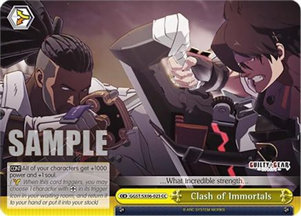 Clash of Immortals (GGST/SX06-023 CC) - Guilty Gear -Strive-