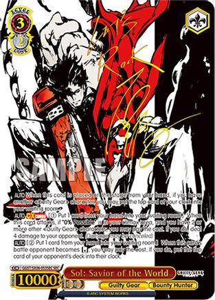 Sol: Savior of the World (SEC) (GGST/SX06-053SEC SEC) - Guilty Gear -Strive-