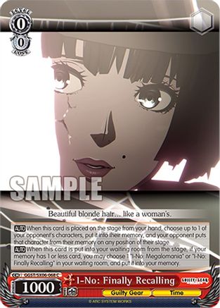 I-No: Finally Recalling (GGST/SX06-068 C) - Guilty Gear -Strive-