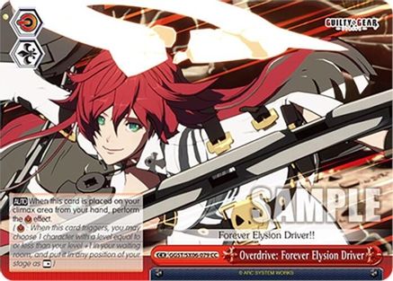 Overdrive: Forever Elysion Driver (GGST/SX06-079 CC) - Guilty Gear -Strive-