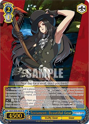 Testament: Beautiful Gear (SP) (GGST/SX06-085SP SP) - Guilty Gear -Strive-
