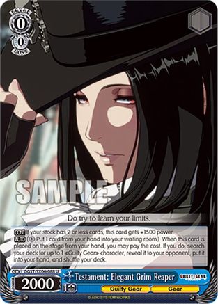 Testament: Elegant Grim Reaper (GGST/SX06-088 U) - Guilty Gear -Strive-