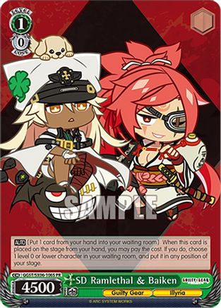 SD Ramlethal & Baiken (Foil) (GGST/SX06-106S PR) - Guilty Gear -Strive-