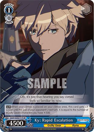 Ky: Rapid Escalation (SR) (GGST/SX06-T17S SR) - Guilty Gear -Strive-