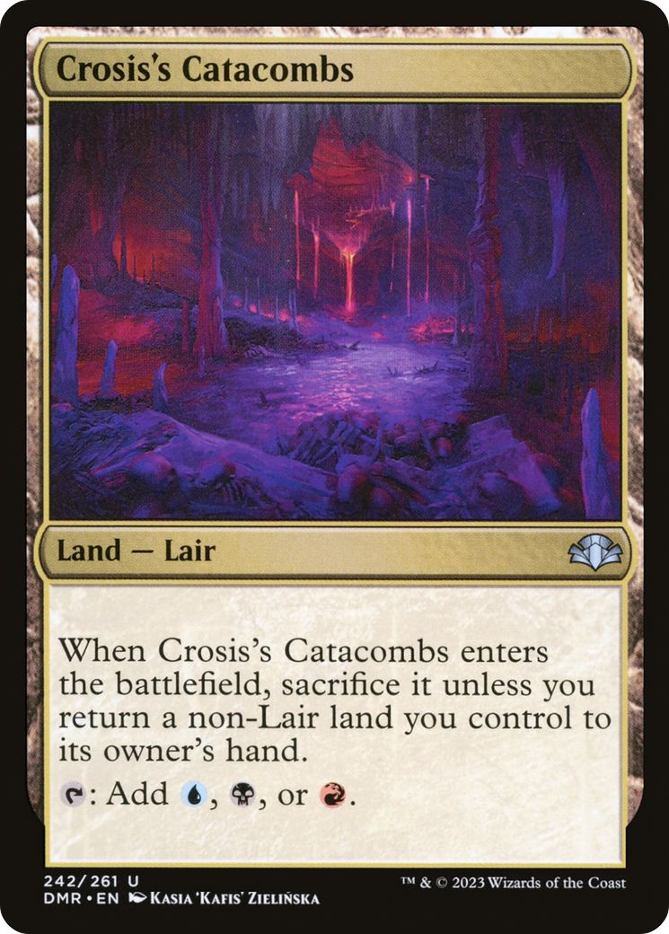 Crosis's Catacombs (DMR-242) - Dominaria Remastered Foil
