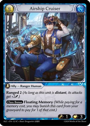 Airship Cruiser (121) - Alchemical Revolution Foil