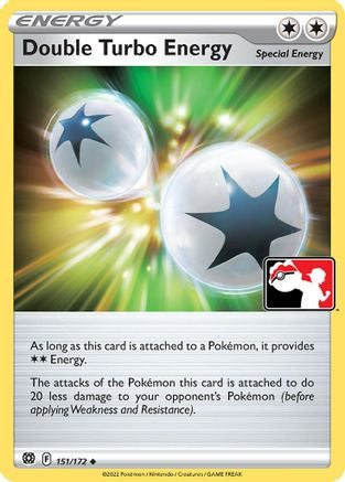 Double Turbo Energy (Cosmos Holo) 151/172 - Holofoil Prize Pack Series Cards - Uncommon