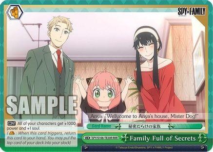 Family Full of Secrets (RRR) (SPY/S106-TE20R RRR) - SPY x FAMILY