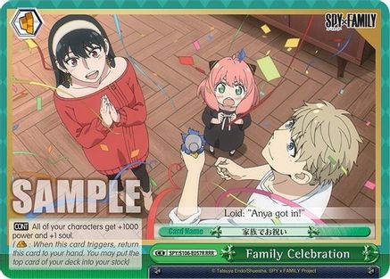 Family Celebration (RRR) (SPY/S106-E057R RRR) - SPY x FAMILY