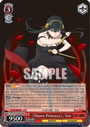 "Thorn Princess", Yor (SPY/S106-E059 RR) - SPY x FAMILY