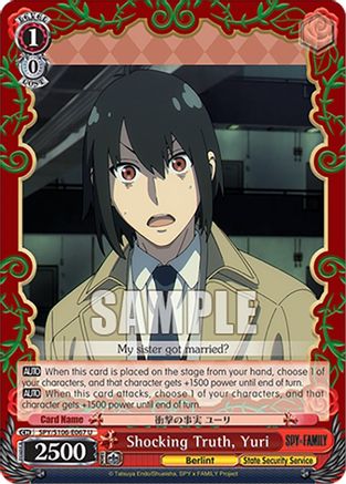 Shocking Truth, Yuri (SPY/S106-E067 U) - SPY x FAMILY