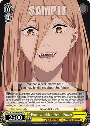 Promise with a Fiend, Power (CSM/S96-E006 R) - Chainsaw Man