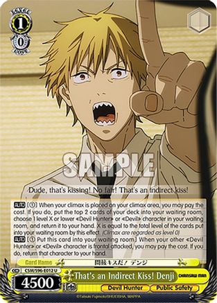 That's an Indirect Kiss! Denji (CSM/S96-E012 U) - Chainsaw Man