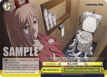 Fiend's Everyday Life (CSM/S96-E026 CC) - Chainsaw Man